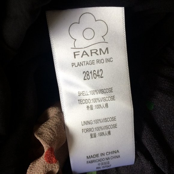 Farm Rio Multi Dot Ruffle Prairie Maxi Dress - Picture 5 of 8